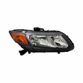 Geared2Golf Right Headlamp Assembly with Composite for 2012 Honda Civic GE3631851
